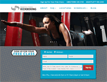 Tablet Screenshot of memphisfitnesskickboxing.com